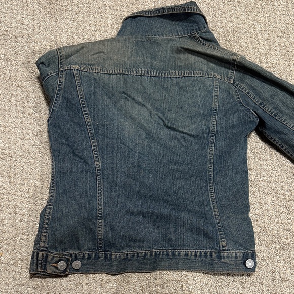 Sisley Dark Blue Jean Jacket - Picture 5 of 5